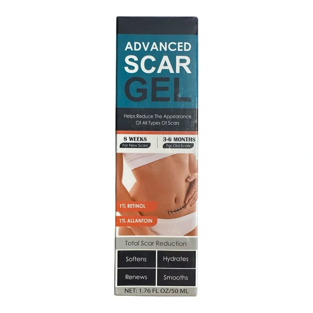 Lot of 2 – Gowgaw Advanced Scar Gel (1.76oz Each, New & Sealed)